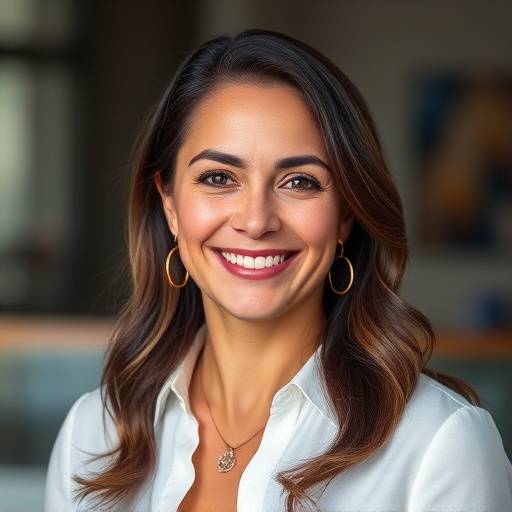 Foto de Patricia Santos, Coordenadora de Marketing da Vis√£o Futuro